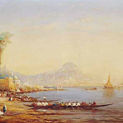 Alfred August Felix Bachmann Biography and Paintings