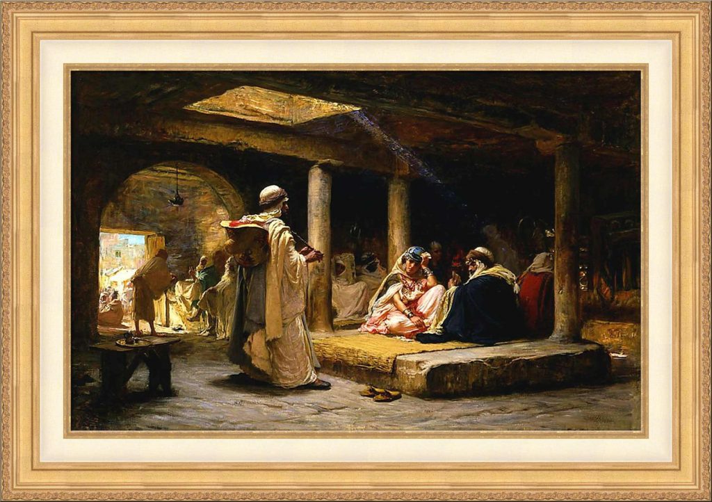 Frederick Arthur Bridgman Oriental Interior