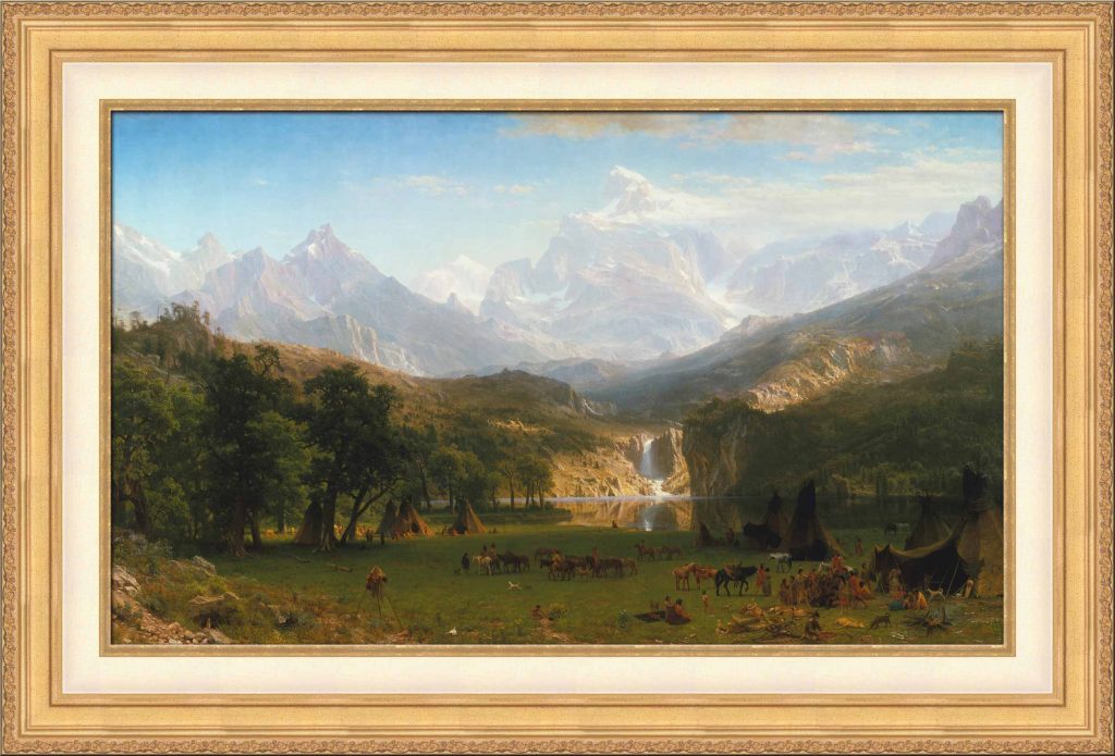 Albert Bierstadt The Rocky Mountains