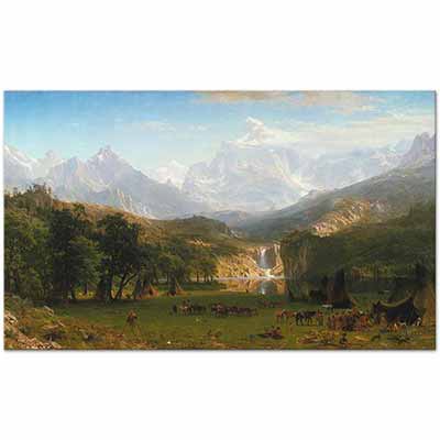 Albert Bierstadt The Rocky Mountains