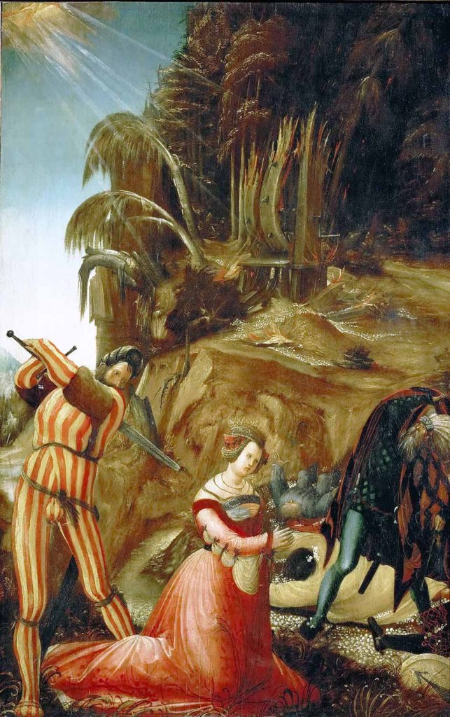 Beheading of St Catherine by Albrecht Altdorfer