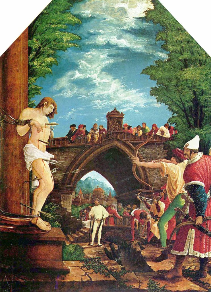 The Martyrdom of St Sebastian by Albrecht Altdorfer