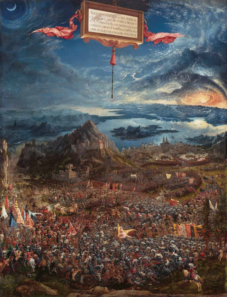 The Battle of Alexander at Issus by Albrecht Altdorfer