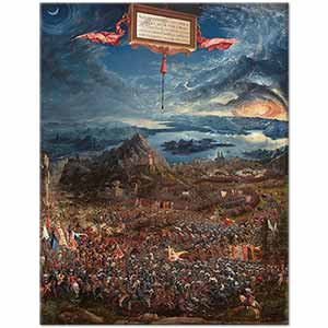 The Battle of Alexander at Issus by Albrecht Altdorfer