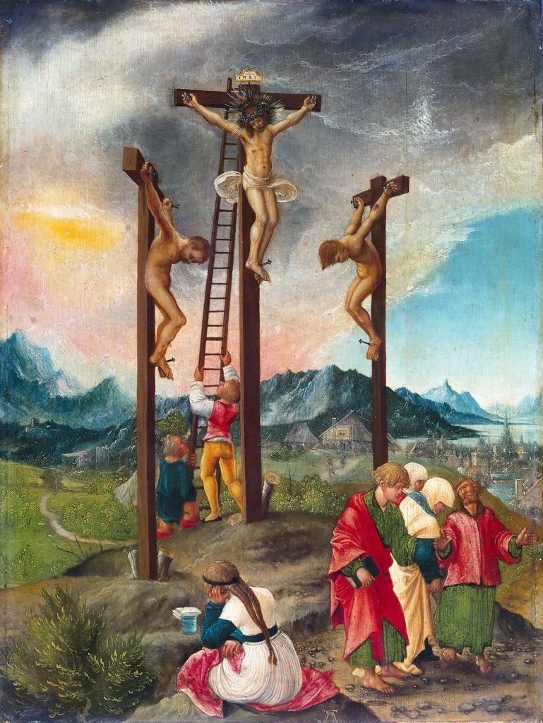 The Crucifixion by Albrecht Altdorfer