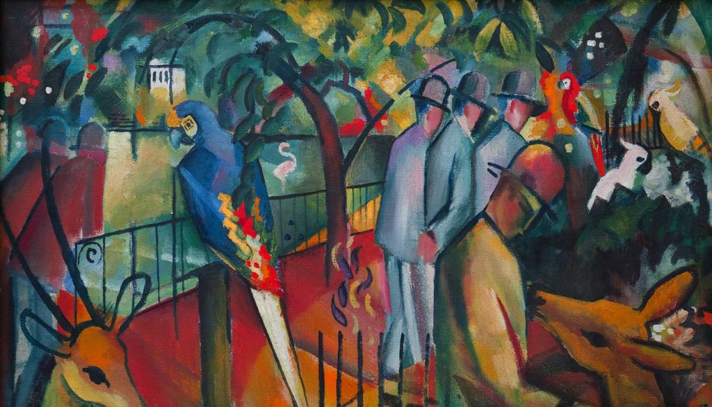 Zoological Garden by August Macke