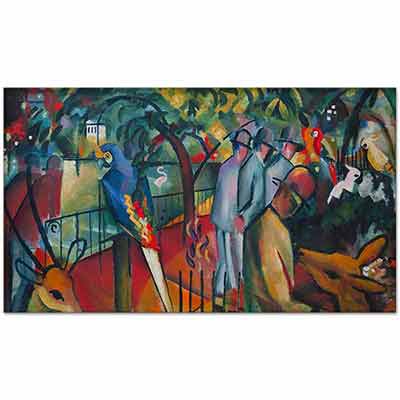 Zoological Garden by August Macke