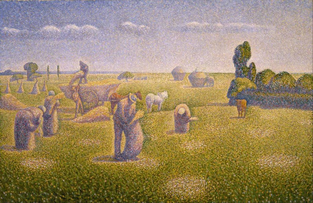 The Harvesters by Charles Angrand