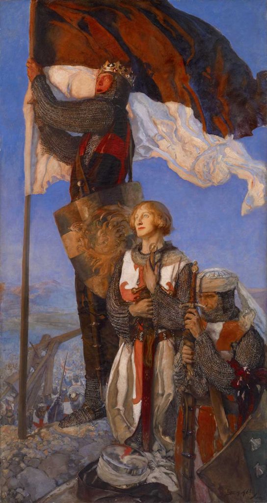 Crusaders Sighting Jerusalem by Edwin Austin Abbey