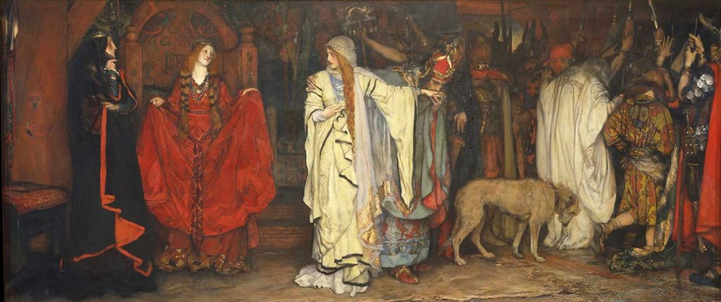 King Lear Scene by Edwin Austin Abbey