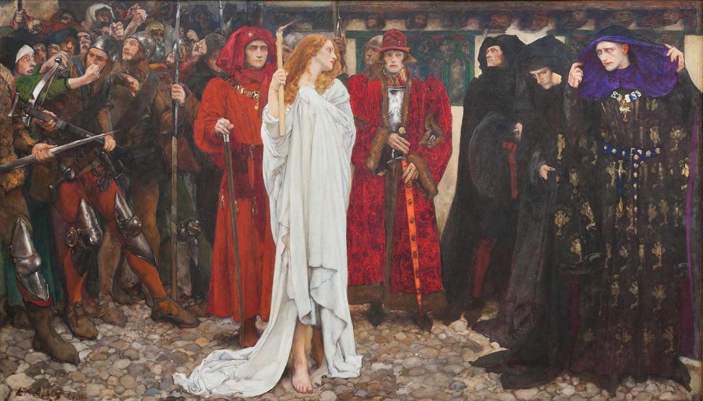 Hamlet The Penance of Eleanor by Edwin Austin Abbey