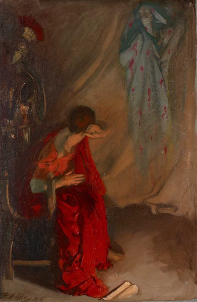 Within the Tent of Brutus by Edwin Austin Abbey