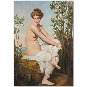 The Bather by Eugene Emmanuel Amaury Duval