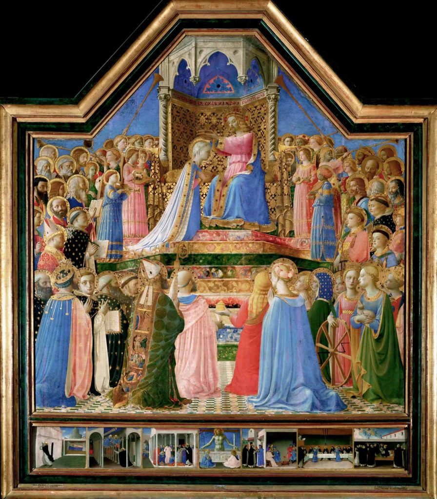 Coronation of the Virgin by Fra Angelico