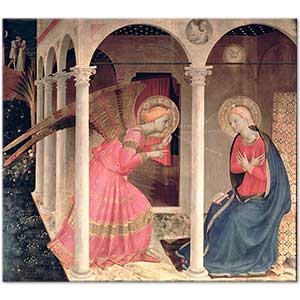 The Annunciation by Fra Angelico