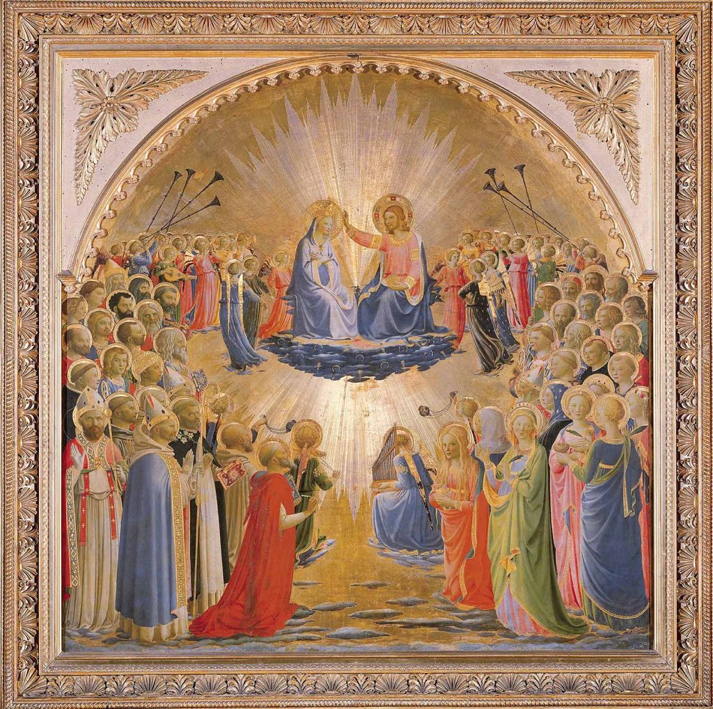 The Coronation of the Virgin by Fra Angelico