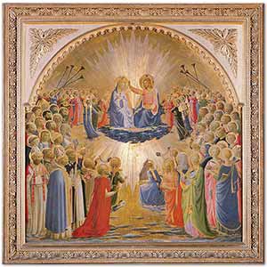 The Coronation of the Virgin by Fra Angelico