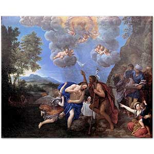 Baptism of Christ by Francesco Albani