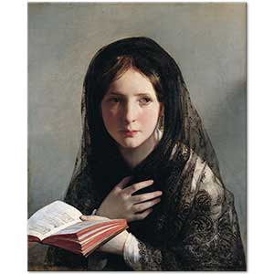 Lost in Dreams by Friedrich von Amerling