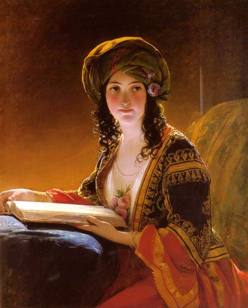 Oriental Woman by Friedrich von Amerling