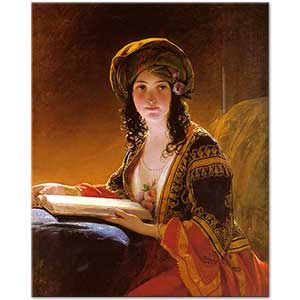 Oriental Woman by Friedrich von Amerling