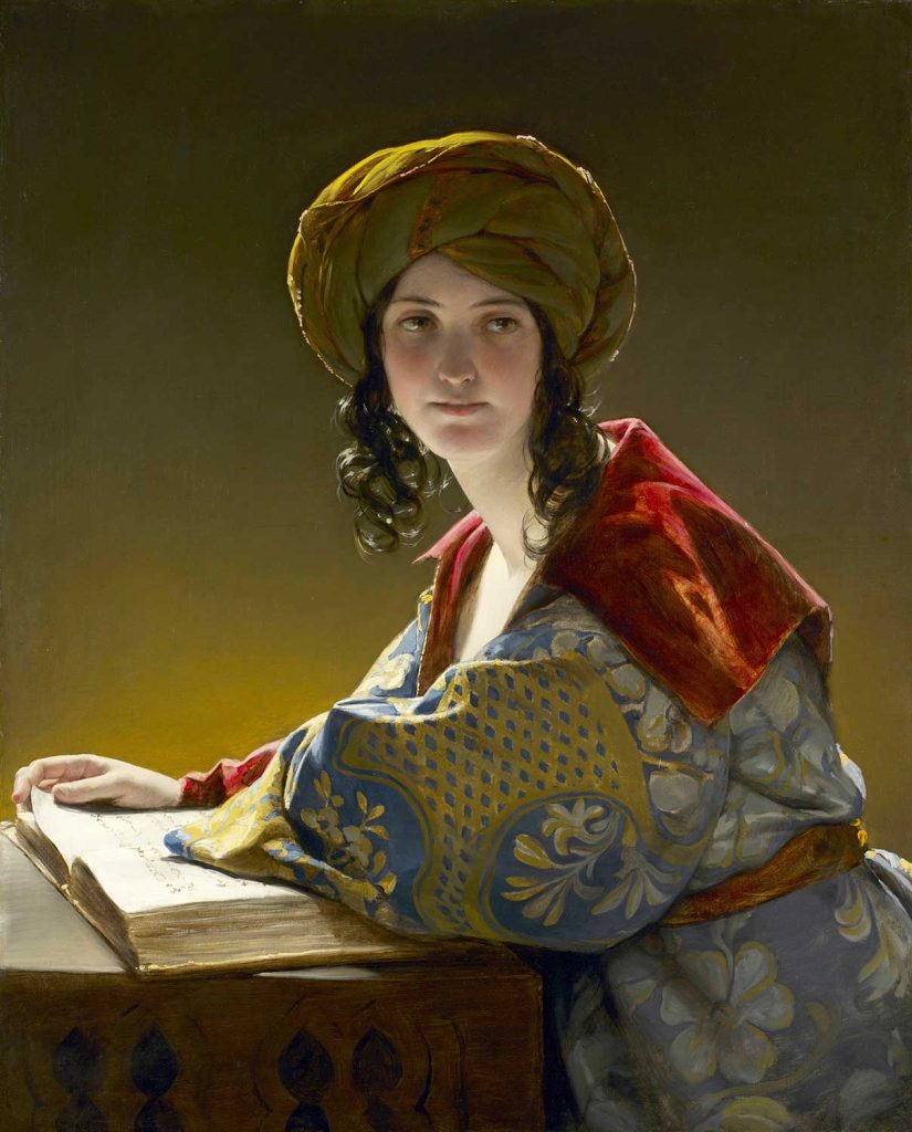 The Young Eastern Woman by Friedrich von Amerling