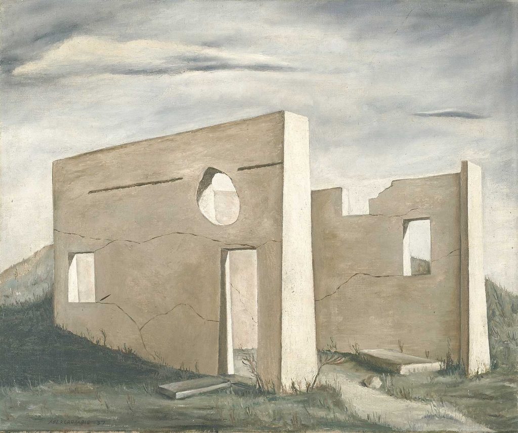 Slaughterhouse Ruins at Toledo by Gertrude Abercrombie