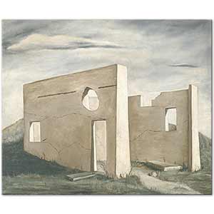 Slaughterhouse Ruins at Toledo by Gertrude Abercrombie