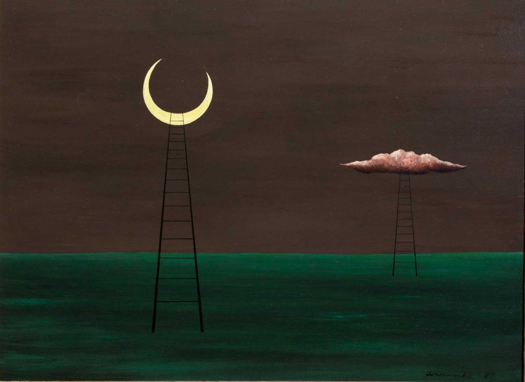 Two Ladders by Gertrude Abercrombie