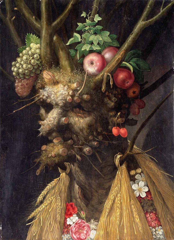 Four Seasons in one Head by Giuseppe Arcimboldo
