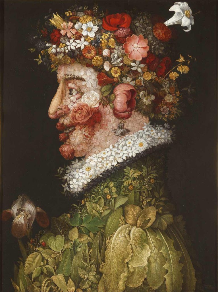 Spring by Giuseppe Arcimboldo