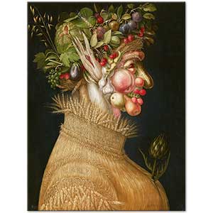 Summer by Giuseppe Arcimboldo