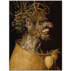 Winter by Giuseppe Arcimboldo