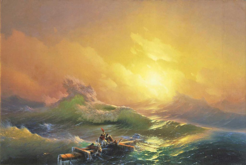 Ninth Wave by Ivan Aivazovsky