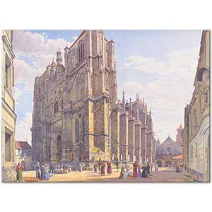 Regensburg Cathedral by Jakob Alt