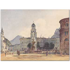 Salzburg by Jakob Alt