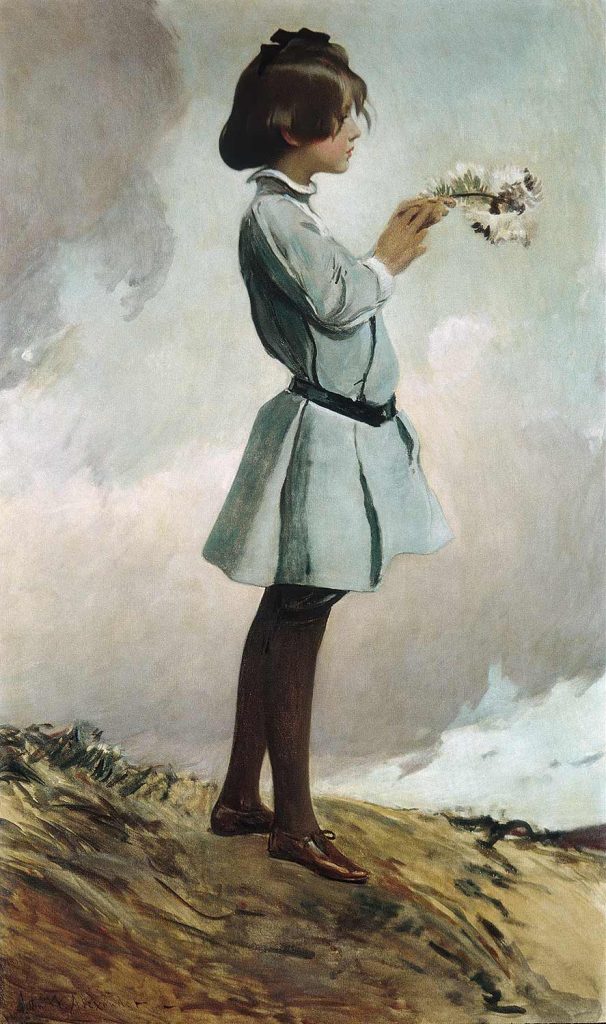 Geraldine Russell by John White Alexander