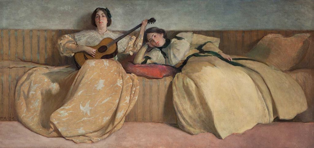 Panel for Music Room by John White Alexander