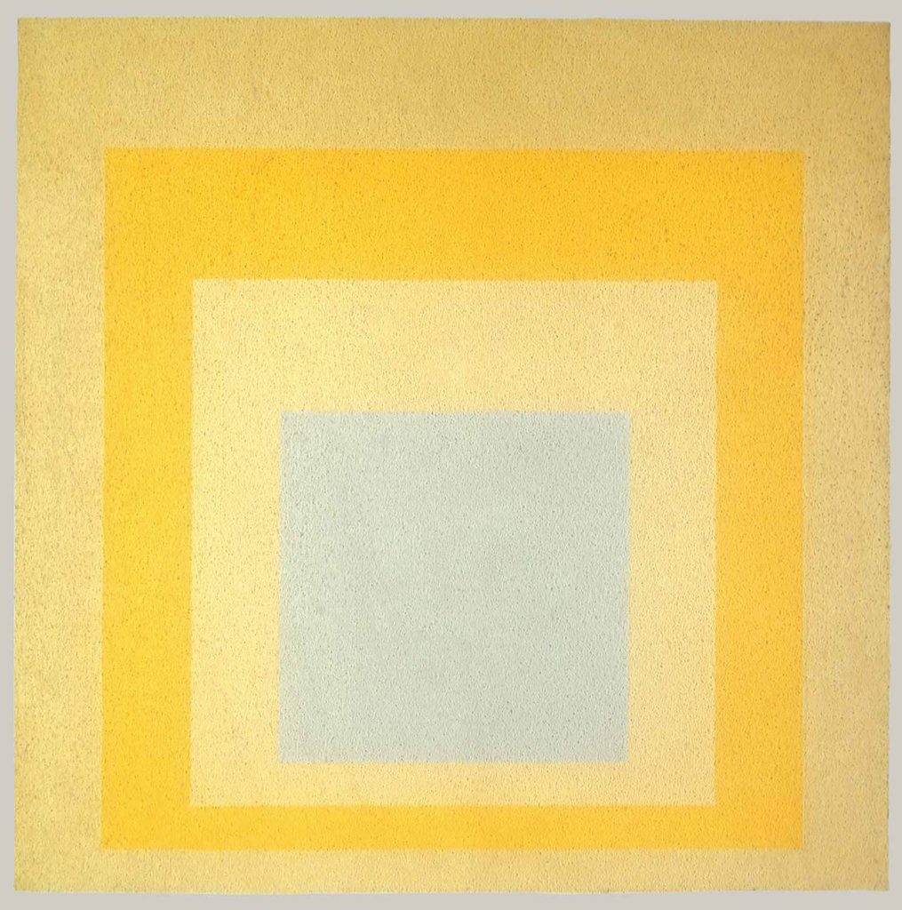 Homage to the Square with Rays by Josef Albers