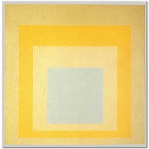 Homage to the Square with Rays by Josef Albers