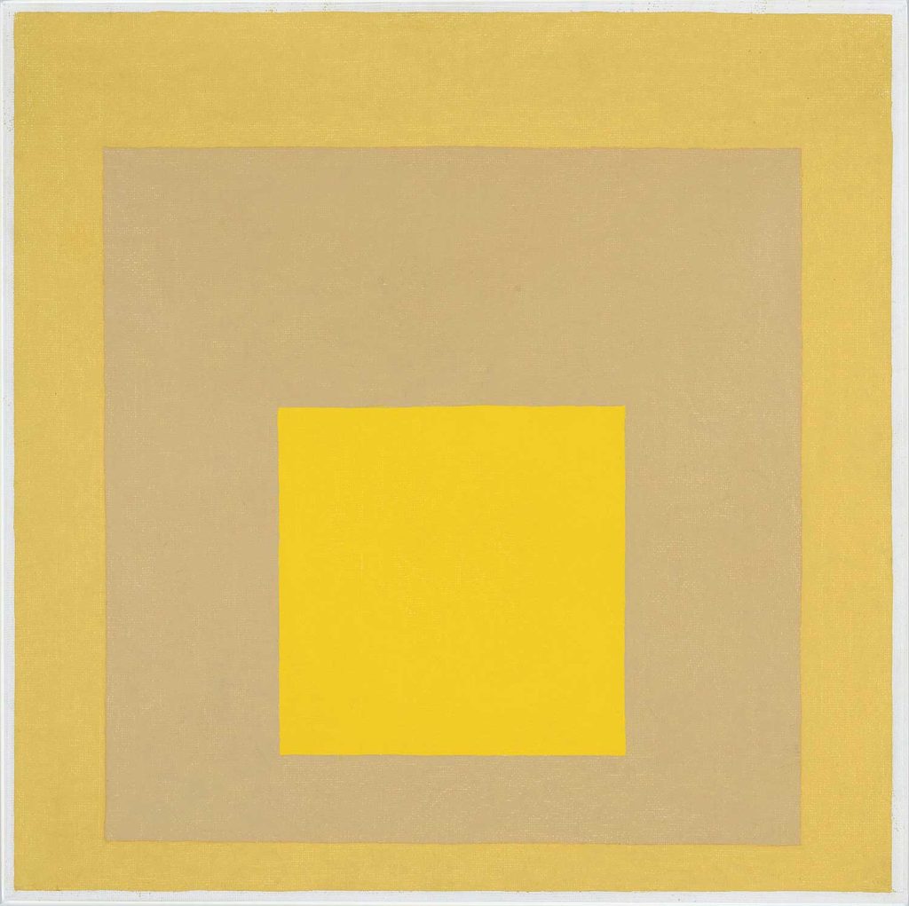 Study for Homage to the Square Mellow by Josef Albers
