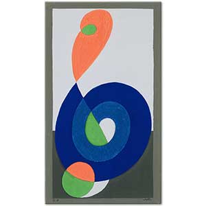 Treble Clef G7 by Josef Albers