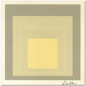 White Line Squares VII by Josef Albers
