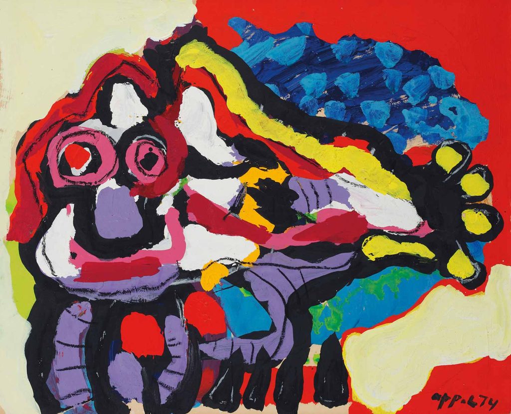 The Sunny Animal by Karel Appel