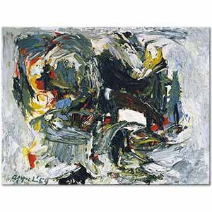 Tragic Space by Karel Appel