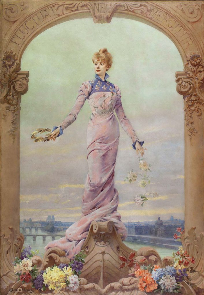 Allegory of the City of Paris by Louise Abbema