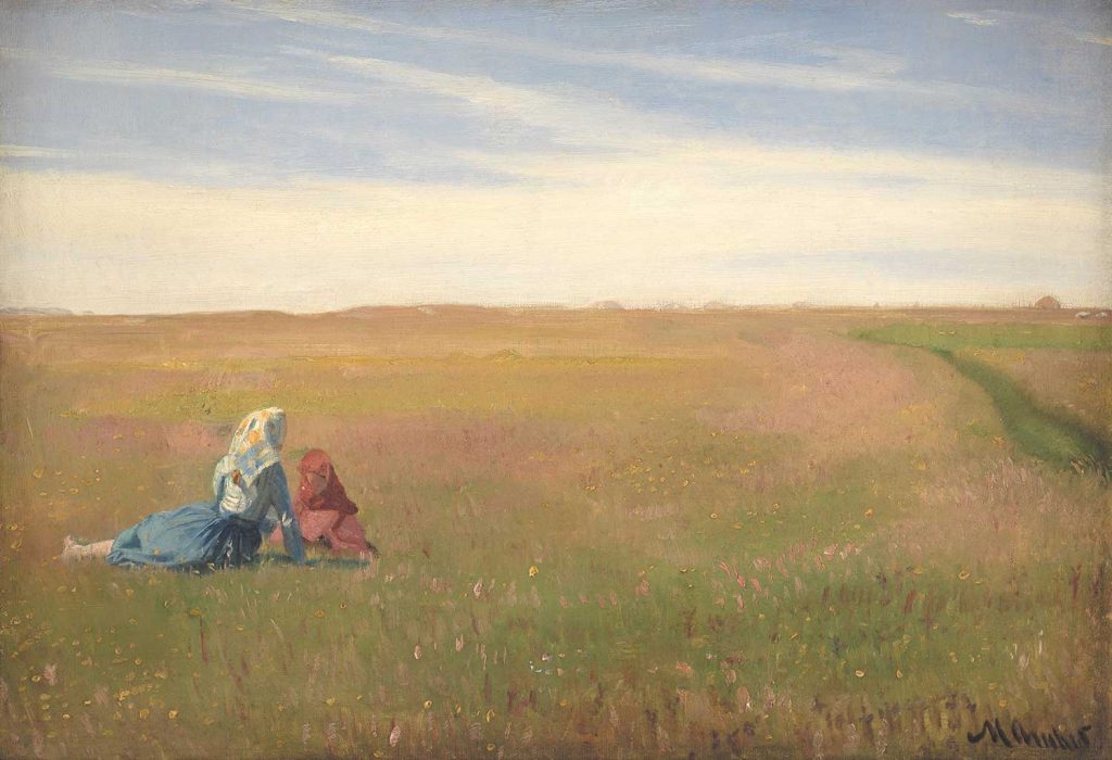 A Summer's Day by Michael Peter Ancher