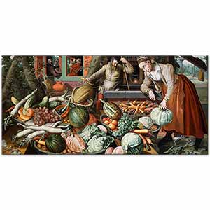 Market Scene by Pieter Aertsen