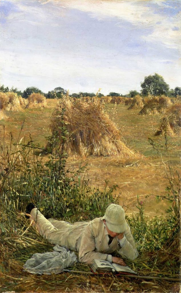 94 Degrees in the Shadow by Sir Lawrence Alma Tadema