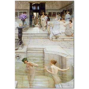 A Favourite Custom by Sir Lawrence Alma Tadema